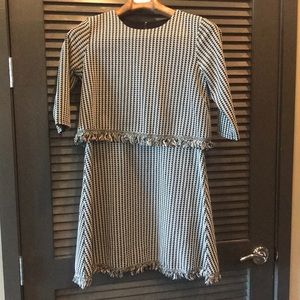 River island houndstooth dress